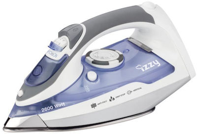 Izzy 8030 Apollon Steam Iron 2600W with Continuous Steam 30g/min