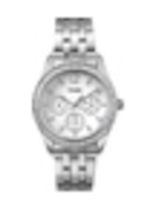 Timex Multifunction Dress Swarovski Stainless Steel Bracelet