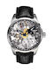 Tissot Squelette Часовник Автоматичен с Черно Кожено Каишка