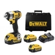 DEWALT DCF880M3 Akku-Schlagschrauber mit 18V 3x4Ah Batterien