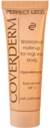 Coverderm Perfect Legs Waterproof SPF16 Machiaj lichid 08 50ml