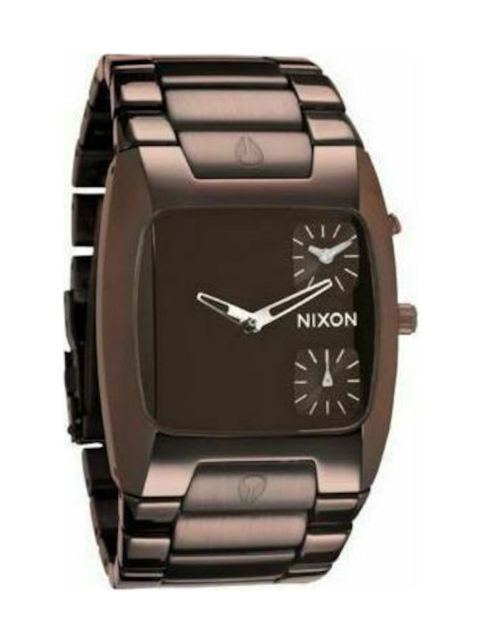 Nixon 6 Banks All Brown brown Ss Bracelet A060 1471 Skroutz.gr