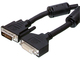 Cablu DVI-I de sex masculin - DVI-I de sex feminin 5m Negru (CABLE-188/5 CABLE-188-5)