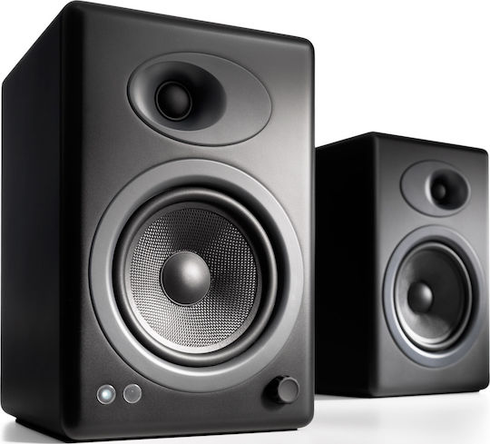 Audioengine A5+ Home Entertainment Active Speaker 2 No of Drivers 50W Black (Pair)