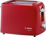 Bosch TAT 3A014 Φρυγανιέρα 2 Θέσεων 980W Κόκκινη