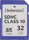 Intenso SDHC 32GB Klasse 10 Hohe Geschwindigkeit