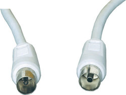 Antenna Cable Coax male - Coax female White 5m (CX-S 5.0 CX-S 5)