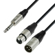 Adam Hall Cable XLR male - XLR female Μαύρο 3m K4YVMF0300