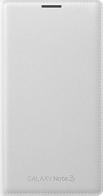 Samsung Wallet Flip Cover White (N9005 Galaxy Note III)