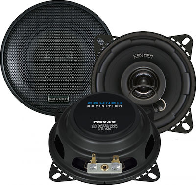 Crunch Car Speaker Set DSX42 4" with 60W RMS (2 Way)