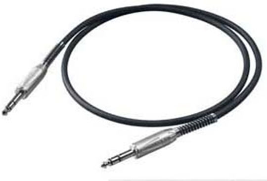 Proel Audio Cable 6.3mm male - 6.3mm male 3m (BULK140LU3)
