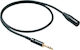 Proel CHL230LU5 Kabel XLR-Stecker - 6,3mm Stecker Schwarz 5m (CHL230LU5)