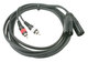 Audiophony CL-26/1.5 XLR Cable Male - RCA Male Black 1.5m 8167