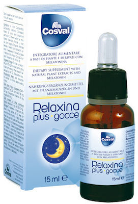 Cosval Relaxina Plus Gocce Ergänzungsmittel für den Schlaf 15ml