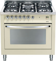 Lofra 90 P BI G96MFT/C Cooker 94lt W90cm. Beige