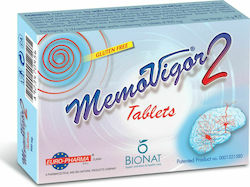 Bionat Memovigor 2 900mg Ergänzungsmittel für das Gedächtnis 20 Registerkarten