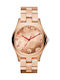 Marc Jacobs Watch with Pink Gold Metal Bracelet