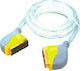 D&S Cable Scart male - Scart male 3m White A8005-12 3m