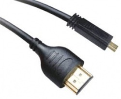 Viewcon WH337 HDMI 1.4 HDMI male - micro HDMI male 1.8m Μαύρο Viewcon WH337 HDMI 1.4 HDMI male - micro HDMI male 1.8m Μαύρο