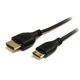 Cable HDMI male - mini HDMI male 2.5m