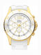 Colori Women's Watch Chronograph with White Rubber Strap