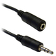 3.5mm male - 3.5mm female Cable Black 3m