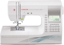 Singer Konventionelle Nähmaschine 9960 Quantum Stylist Weiße