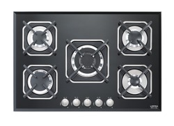 Lofra Sirio 75 HGN 7E0/GC00 Autonomous Cooktop with Liquid Gas Burners Inox 75x51cm