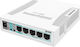 MikroTik Unmanaged L2 PoE Switch με 5 Θύρες Gigabit (1Gbps) Ethernet