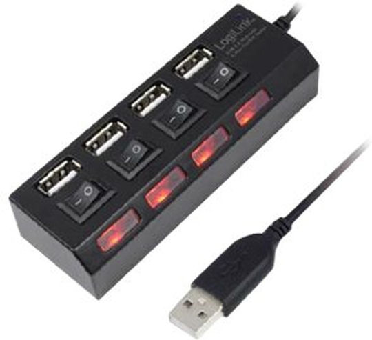 LogiLink Hub 4 Porturi USB 2.0 Cu Conectare USB-A