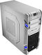 Aerocool GT Turnul Midi Cutie de calculator Alb