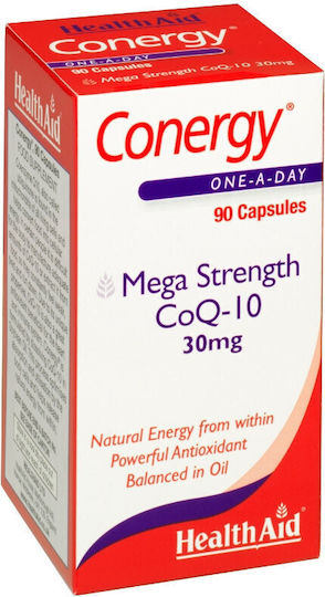 Health Aid Conergy CoQ10 30mg 90 tabs 30мг 90 капси