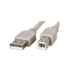 TrustWire 16195 USB 2.0 USB-A-Stecker zu USB-B-Stecker Grau 3m