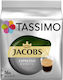Tassimo Jacobs Ristretto Espresso Capsule Compatible with Tassimo Machines 16pcs