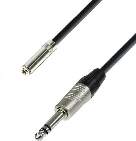 Adam Hall Headphone Cable 6.3mm male - 3.5mm female 3m (K4BYV0300)