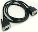 Comp Kabel VGA-Stecker - VGA-Stecker Schwarz 5m (04.001.0169)