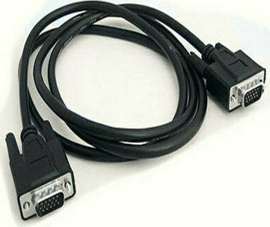 Comp Kabel VGA-Stecker - VGA-Stecker Schwarz 5m (04.001.0169)