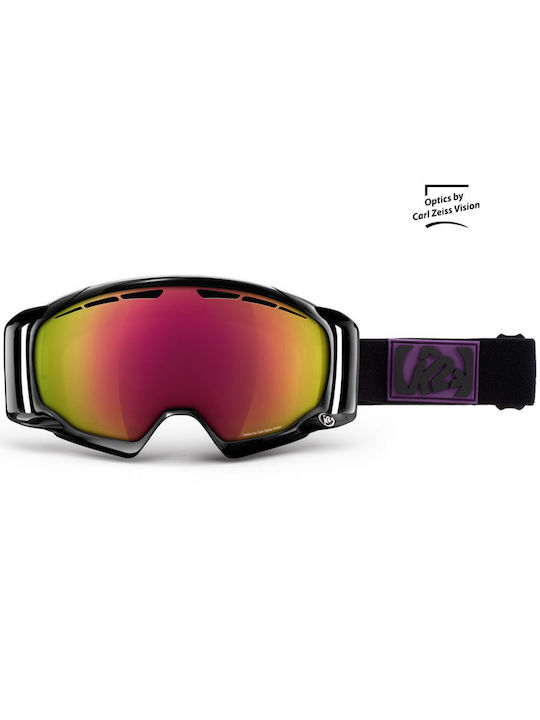 K2 Captura Μάσκα Σκι & Snowboard Ενηλίκων Μαύρη...