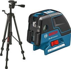 Bosch GCL 25 Αυτορυθμιζόμενο Αλφάδι Laser Σημείου 1.5V 30m Bosch GCL 25 Αυτορυθμιζόμενο Αλφάδι Laser Σημείου 1.5V 30m