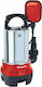 Einhell GH-DP 5225 N Μονοφασική Αντλία Ακαθάρτων / Λυμάτων 0.69hp με Φλοτέρ 4170481