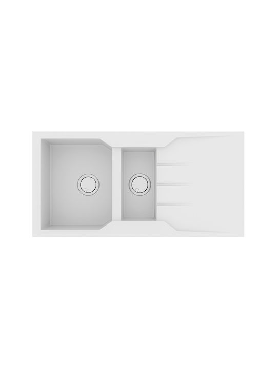 Sanitec Ultra Granite Ένθετος Νεροχύτης Αριστερ...