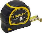 Stanley Tylon 0-30 Banda de măsurat cu resetare automată 25mm x 8m