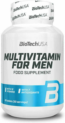 Biotech USA Multivitamin For Men Βιταμίνη 60 ταμπλέτες