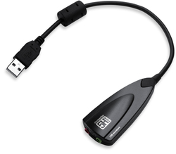 SteelSeries 5Hv2 Εξωτερική USB Κάρτα Ήχου 7.1