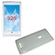 HTC Umschlag Rückseite Silikon Transparent