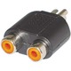 Valueline AC-016 Convertor RCA masculin în RCA 2x femelă 10buc