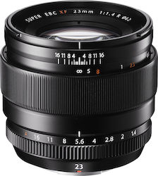 Fujifilm Crop Camera Lens Fujinon XF23mm F1.4 R Wide Angle for Fujifilm X Mount Black