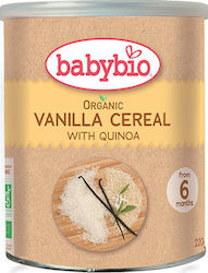 Babybio Getreide mit Κινόα mit Geschmack Vanille für 6+ Monate 220gr