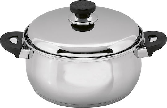 Venus Bull Βαθιά Ανοξείδωτη Κατσαρόλα 5.1lt / 26cm