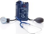 Moretti DM353 Arm Analog Blood Pressure Monitor with Stethoscope Μπλε